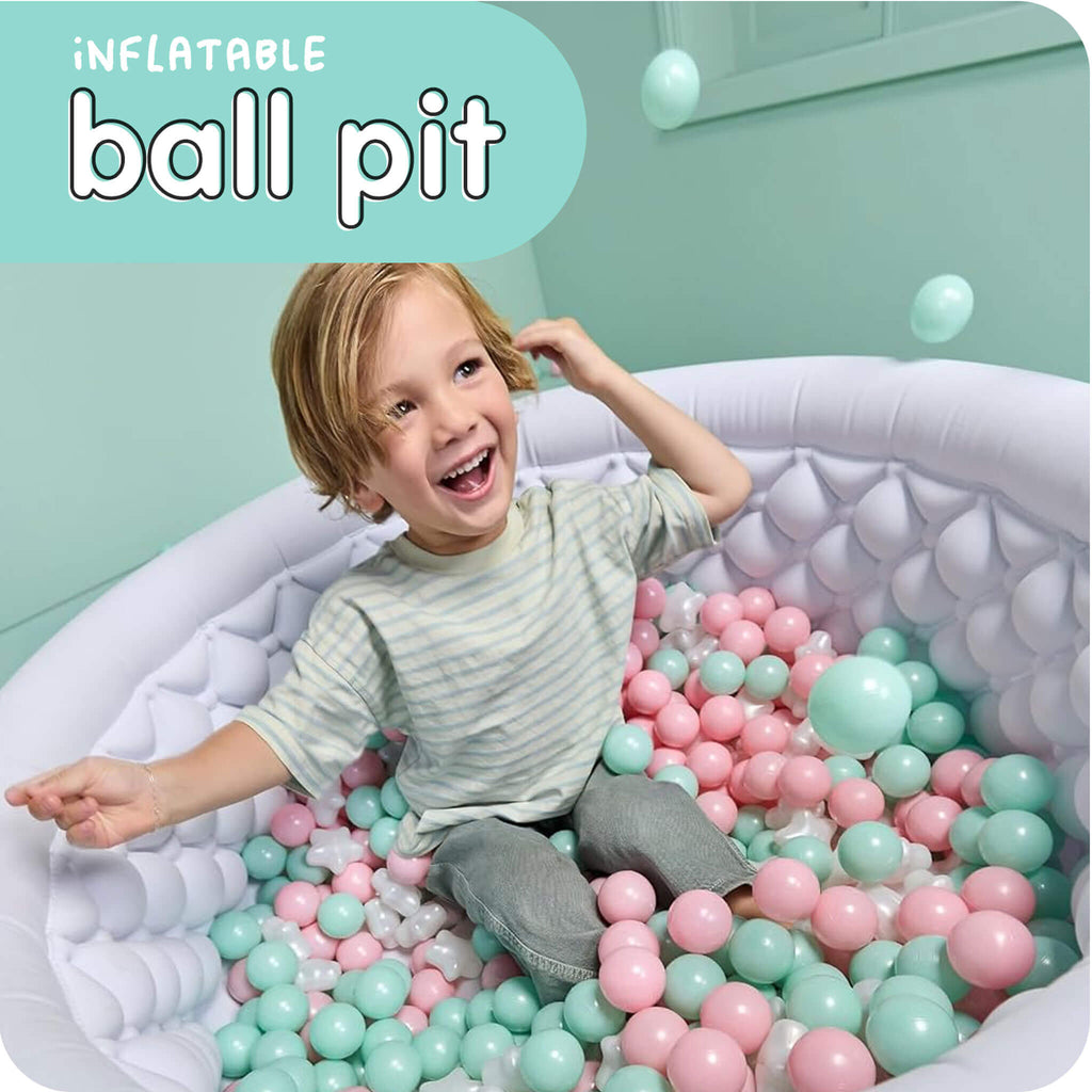 Sweet Spaces? Inflatable Ball Pit w/ 250 Balls
