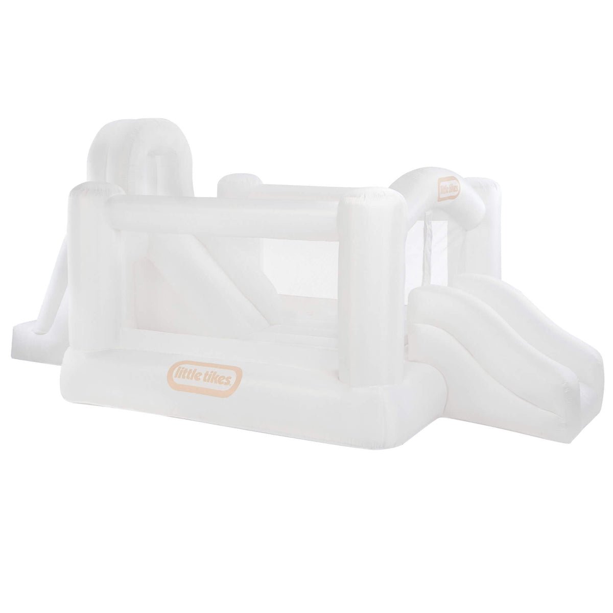 Cloud Collection? Jump 'n Double Slide Bouncer ¨C White