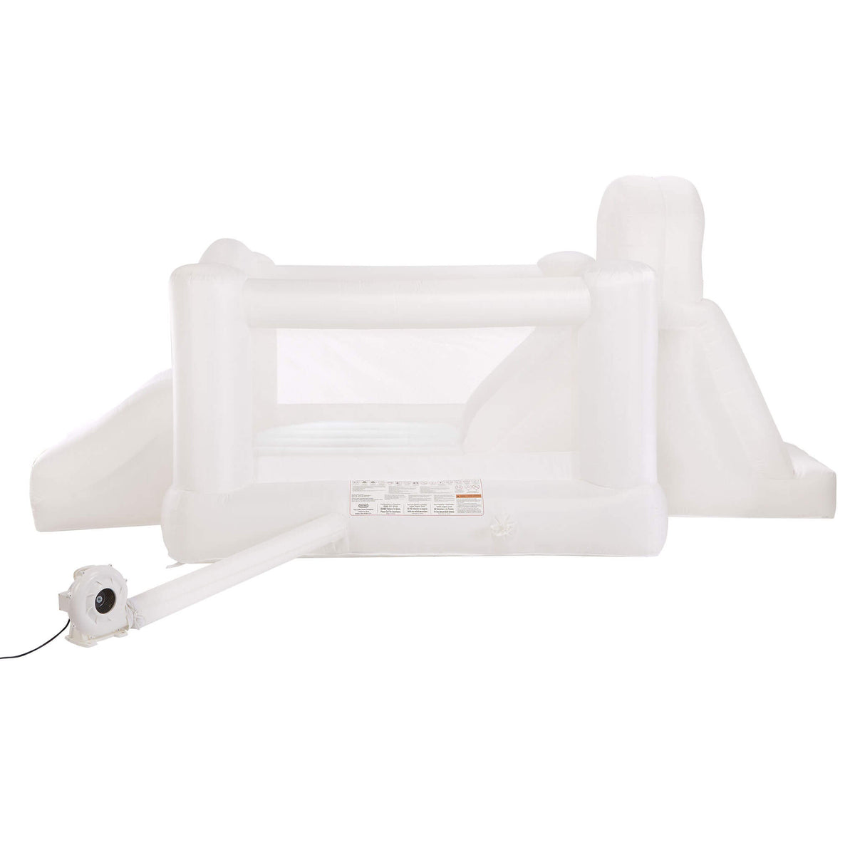Cloud Collection? Jump 'n Double Slide Bouncer ¨C White